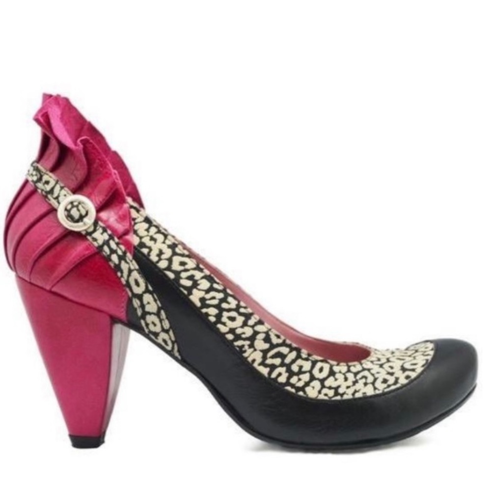 Chanii B Tresor black/fuschia pumps EU41